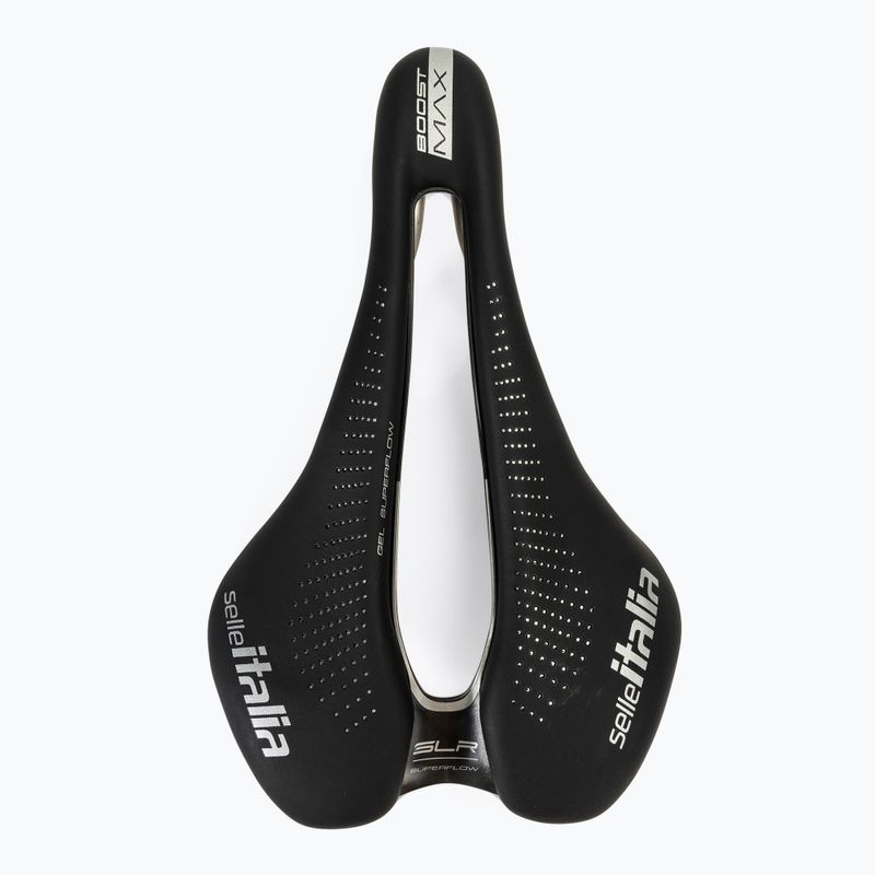 Kerékpár nyereg Selle Italia Max SLR Boost Gel Superflow, TI 316 Rail, Fibra-Trek, Light Gel black 3