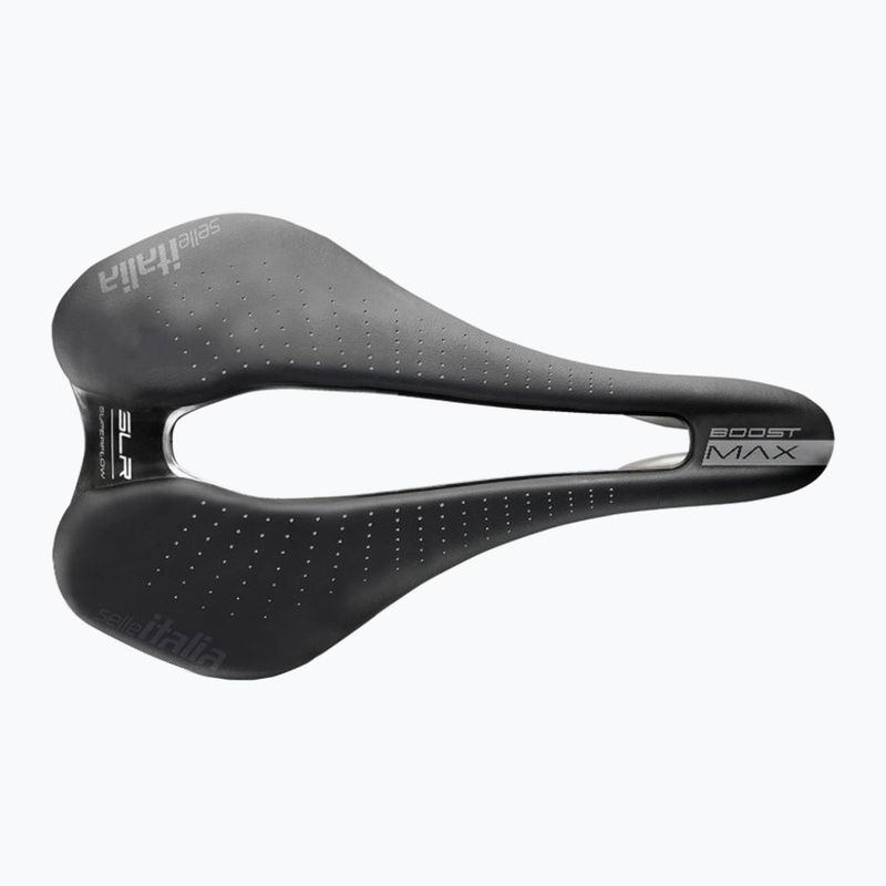 Kerékpár nyereg Selle Italia Max SLR Boost Gel Superflow, TI 316 Rail, Fibra-Trek, Light Gel black 7