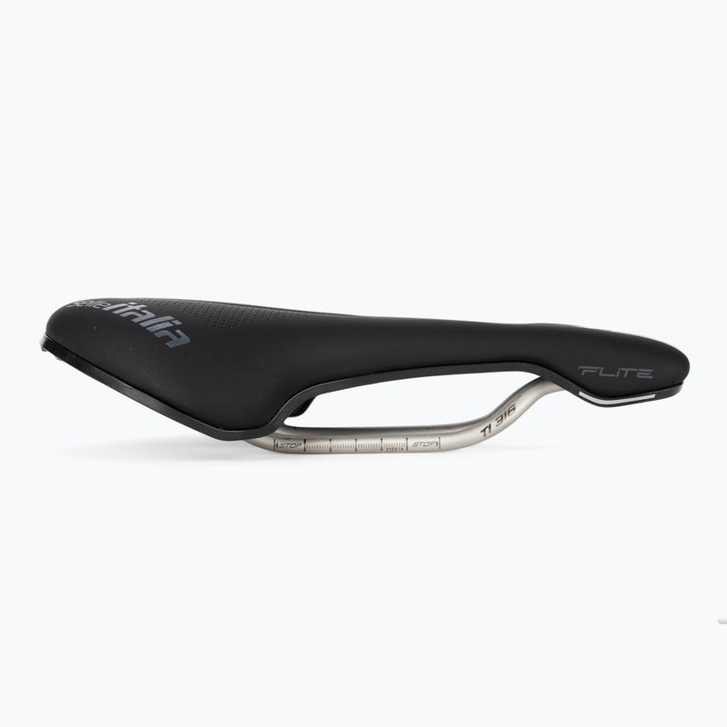 Selle Italia Flite Boost Endurance Superflow Ti 316 Rail Fibra-Tek kerékpár nyereg fekete SIT-017A920IKC007 2