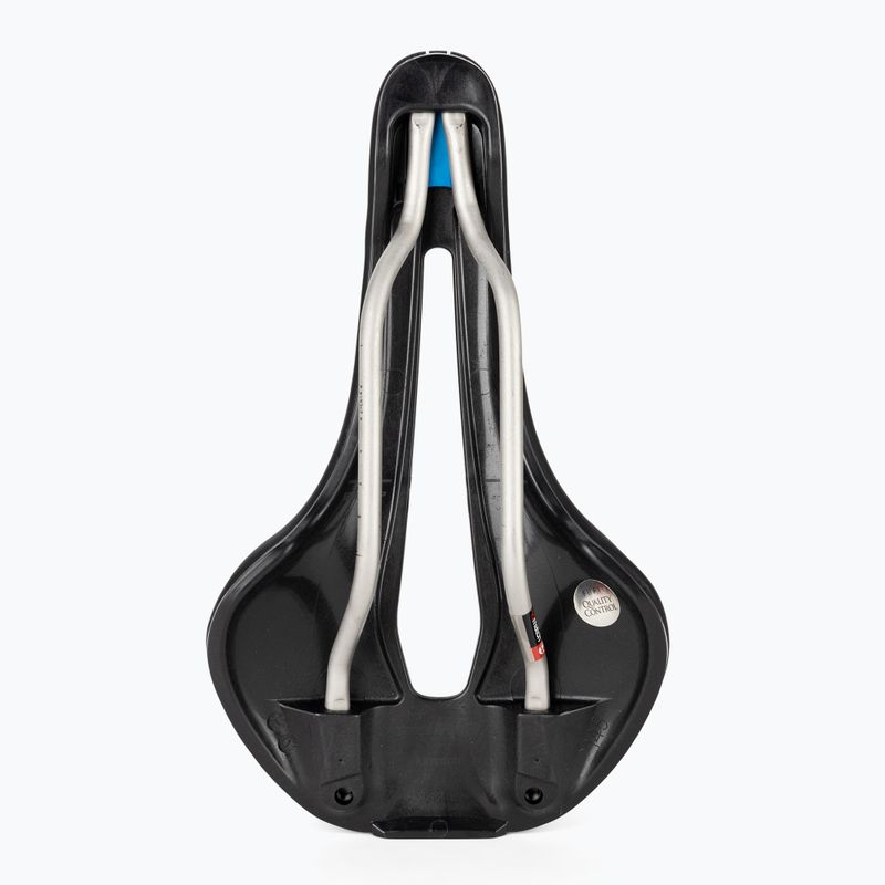 Selle Italia Flite Boost Endurance Superflow Ti 316 Rail Fibra-Tek kerékpár nyereg fekete SIT-017A920IKC007 4