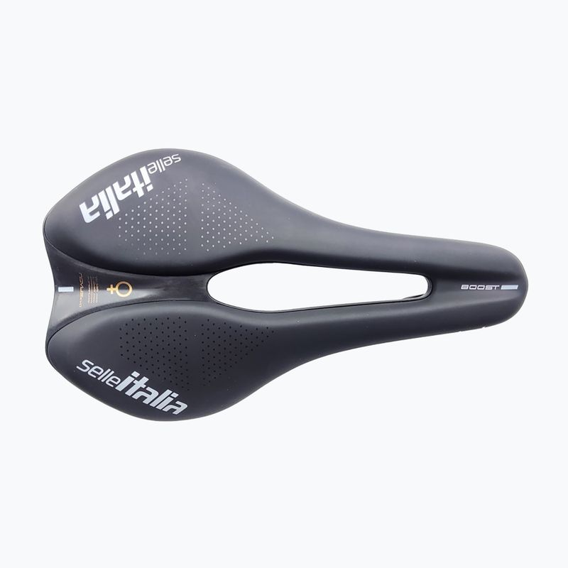 Női kerékpár nyereg Selle Italia Novus Boost Evo Lady TM Superflow fekete 2
