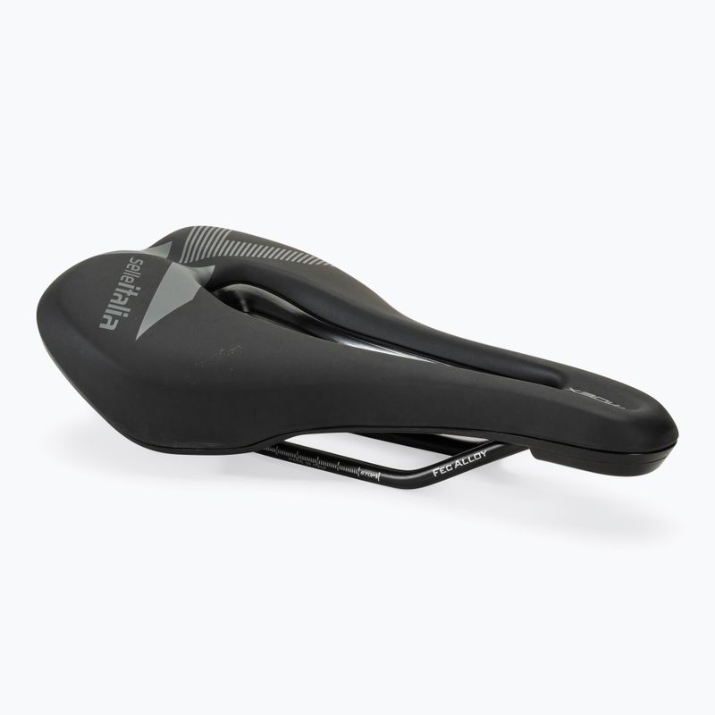 Selle Italia X-Bow Superflow S Fec Alloy Rail Soft-Tek kerékpár nyereg fekete SIT-036A622MEC002