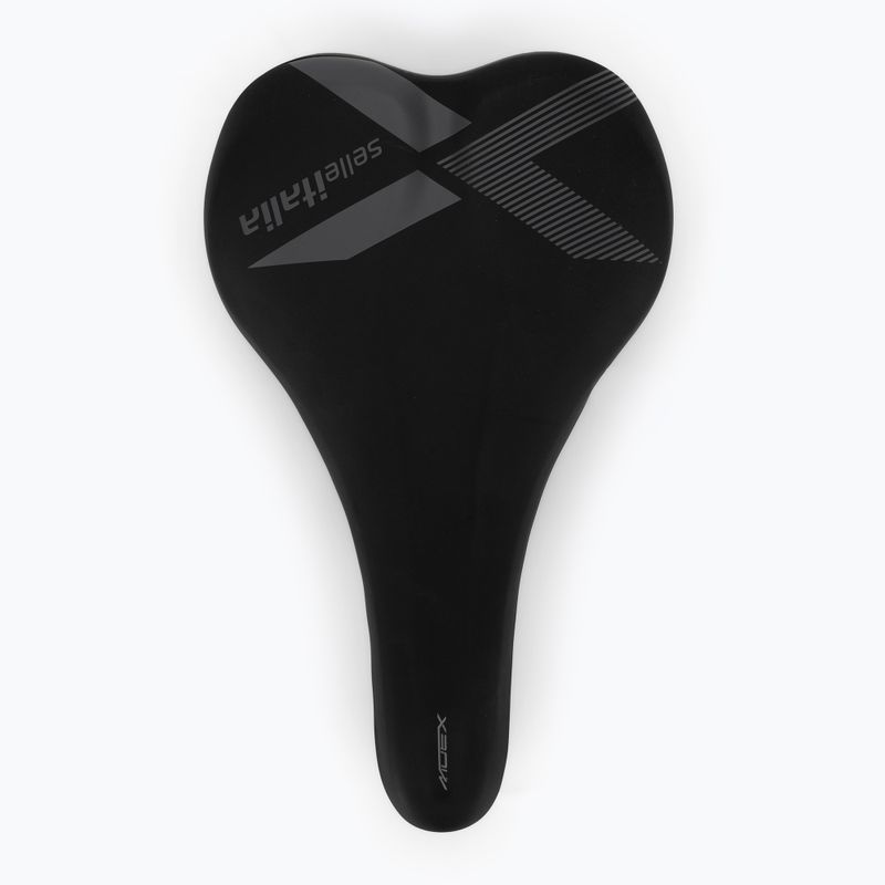 Kerékpár nyereg Selle Italia X-Bow, Fec Alloy Rail, Soft-Tek fekete 3