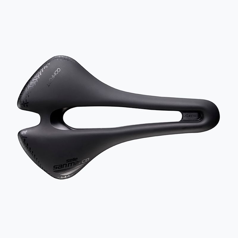 Férfi kerékpár nyereg SAN MARCO Aspide Dynamic Comfort Short Open black 2