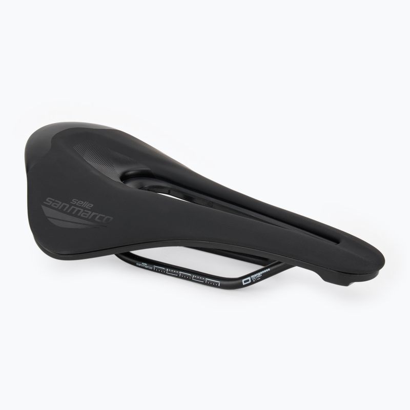 Kerékpár nyereg SAN MARCO Shortfit 2.0 Dynamic Open black