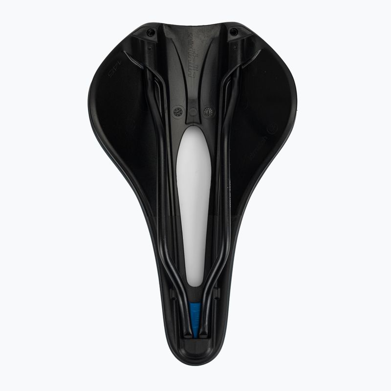 Kerékpár nyereg Selle Italia Novus Boost Evo Gravel TM Superflow, mangán sín, Soft-Trek kék 4