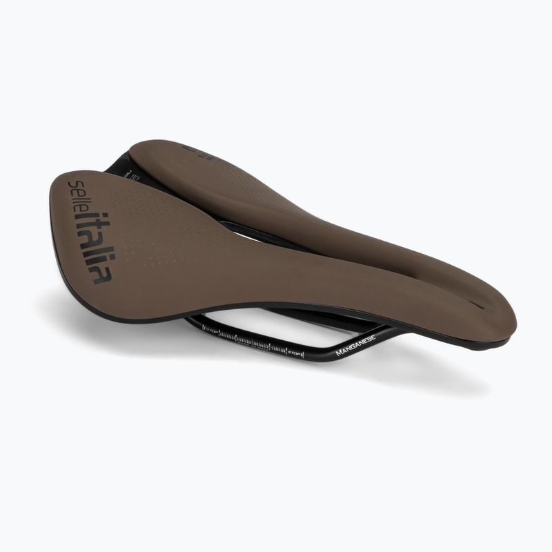 Kerékpár nyereg Selle Italia Novus Boost Evo Gravel TM, Superflow, Manganese Rail, Soft-Trek brown