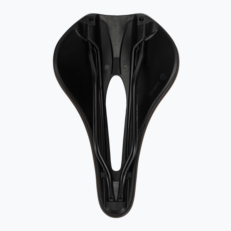 Kerékpár nyereg Selle Italia Novus Boost Evo Gravel TM, Superflow, Manganese Rail, Soft-Trek brown 4