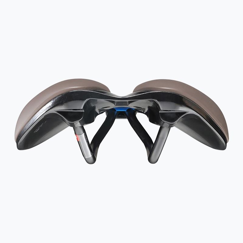 Kerékpár nyereg Selle Italia Novus Boost Evo Gravel TM, Superflow, Manganese Rail, Soft-Trek brown 4