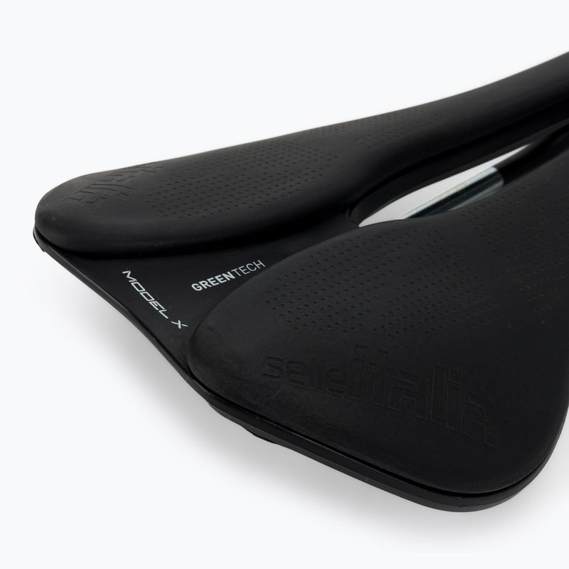 Kerékpár nyereg Selle Italia Model X Superflow, Fec Alloy Rail fekete 5