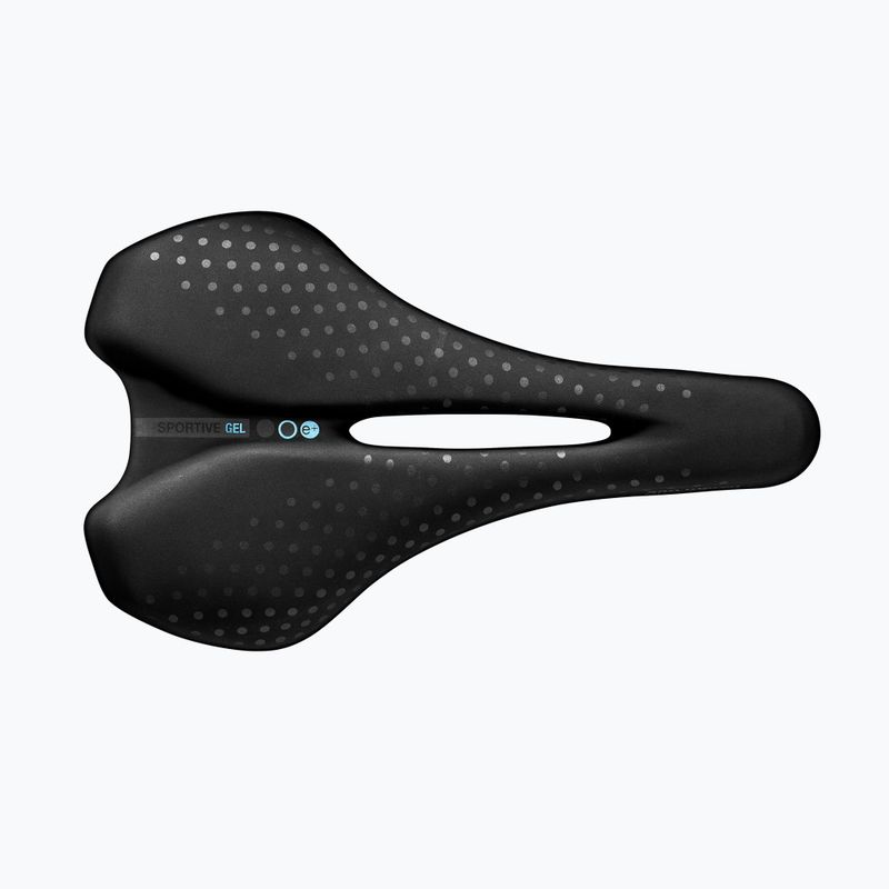 Kerékpár nyereg SAN MARCO Sportive Gel Open Small black