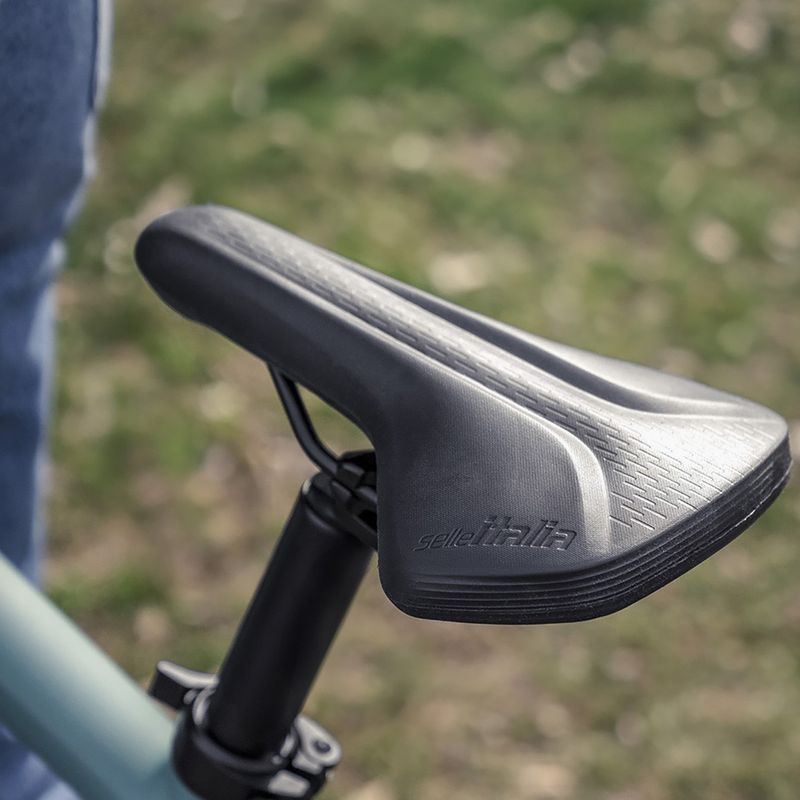 Kerékpár nyereg Selle Italia GT-1 Flow, Fec Alloy Rail fekete 6