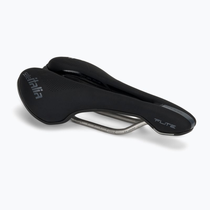 Selle Italia Flite Boost Gravel Superflow kerékpár nyereg, Fibra-Tek, Light Gel fekete