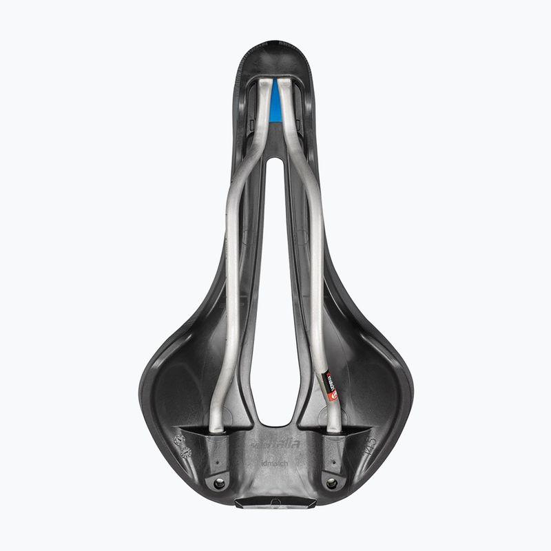 Selle Italia Flite Boost Gravel Superflow kerékpár nyereg, Fibra-Tek, Light Gel fekete 4