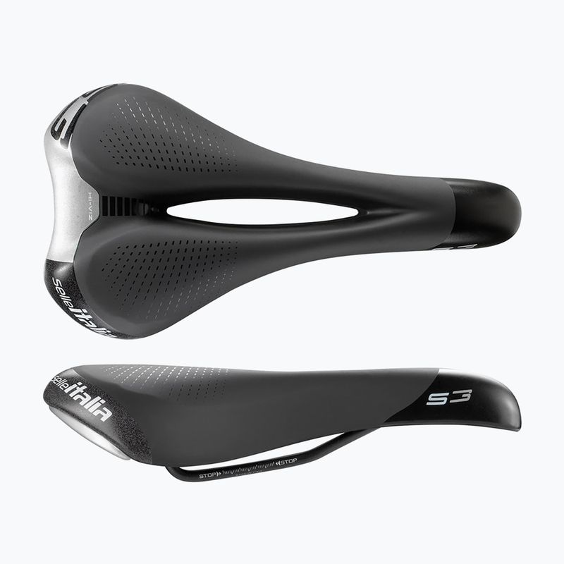 Selle Italia Sportouring S 3 Flow fekete kerékpár nyereg