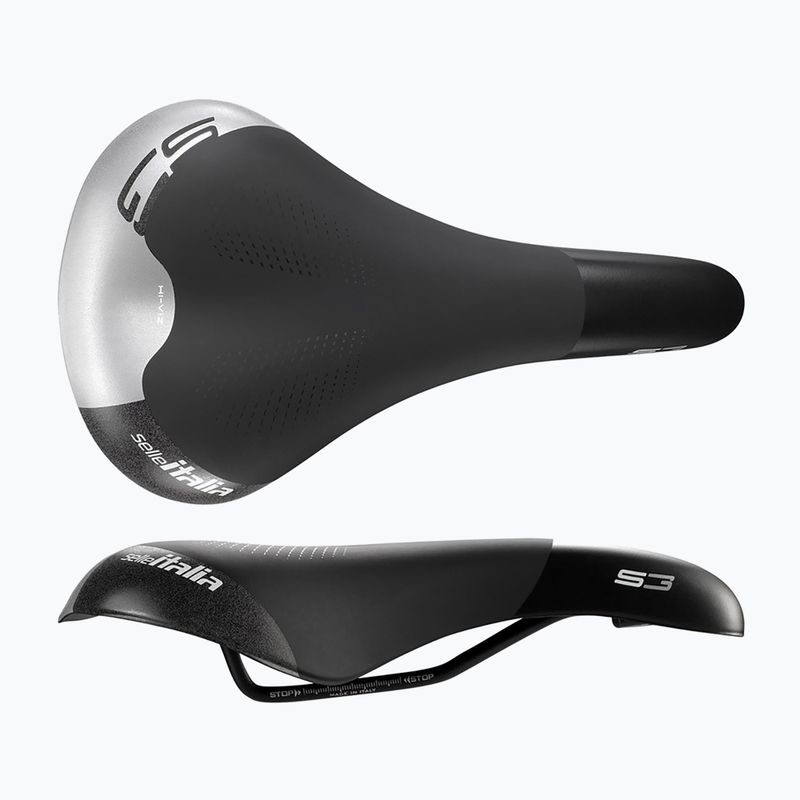 Selle Italia Sportouring S 3 fekete kerékpár nyereg 2