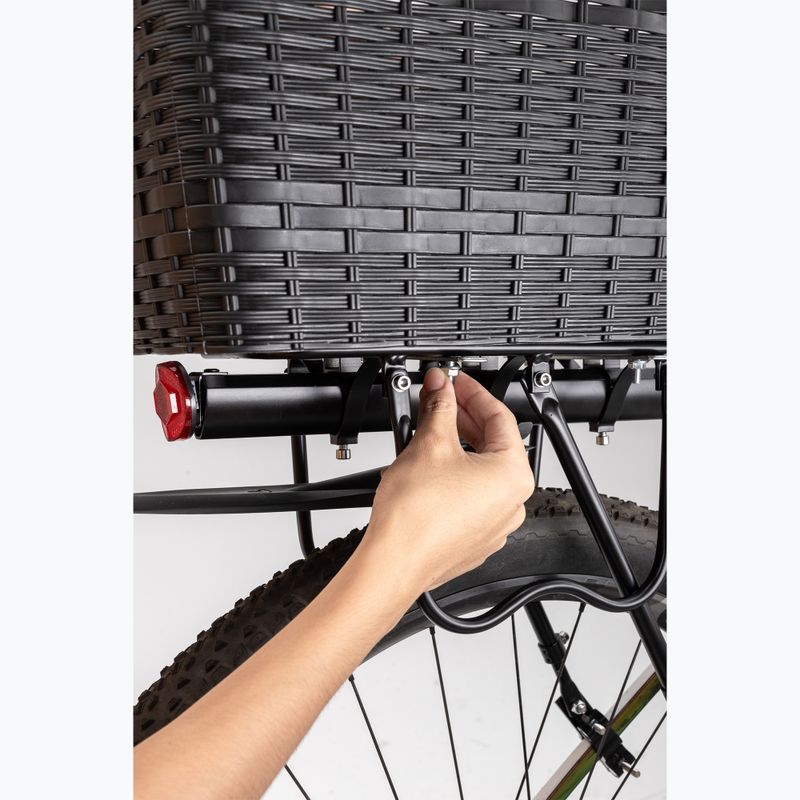 Kerékpárkosár Kosz Rockbros 330003001 Rear Bicycle Basket black 4