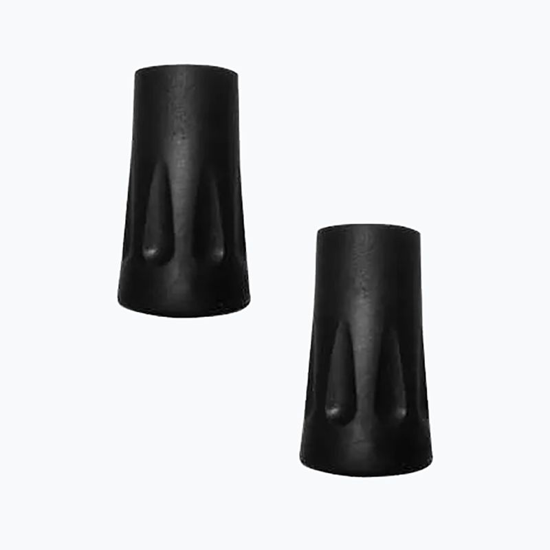 Nordic walking botokhoz való GABEL Rubber Top Protector 5/34 védőborítás 2 db fekete