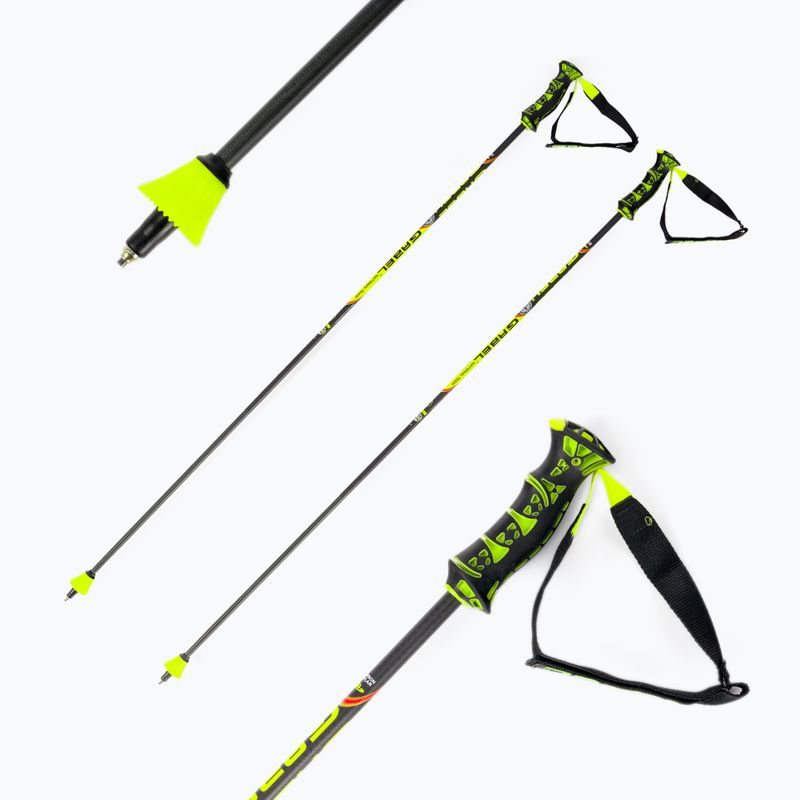 GABEL GS Carbon sárga-fekete síbotok 7009181021150 5
