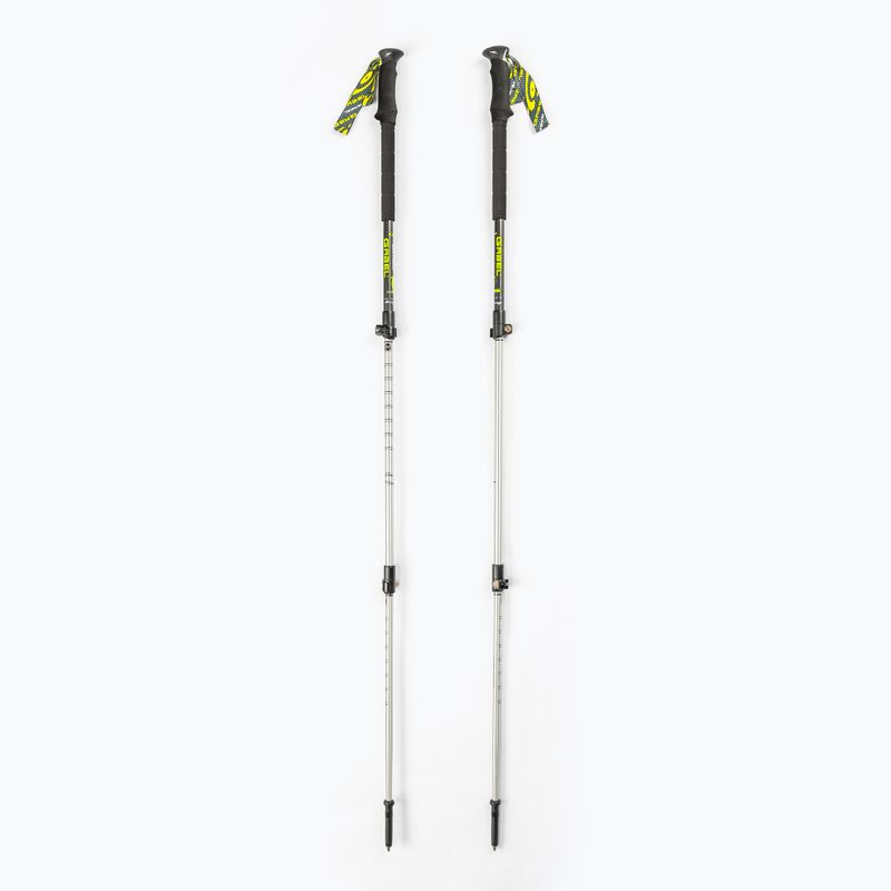 GABEL Multigrip Carbon FAST LOCK túrabotok fekete 7008450310000