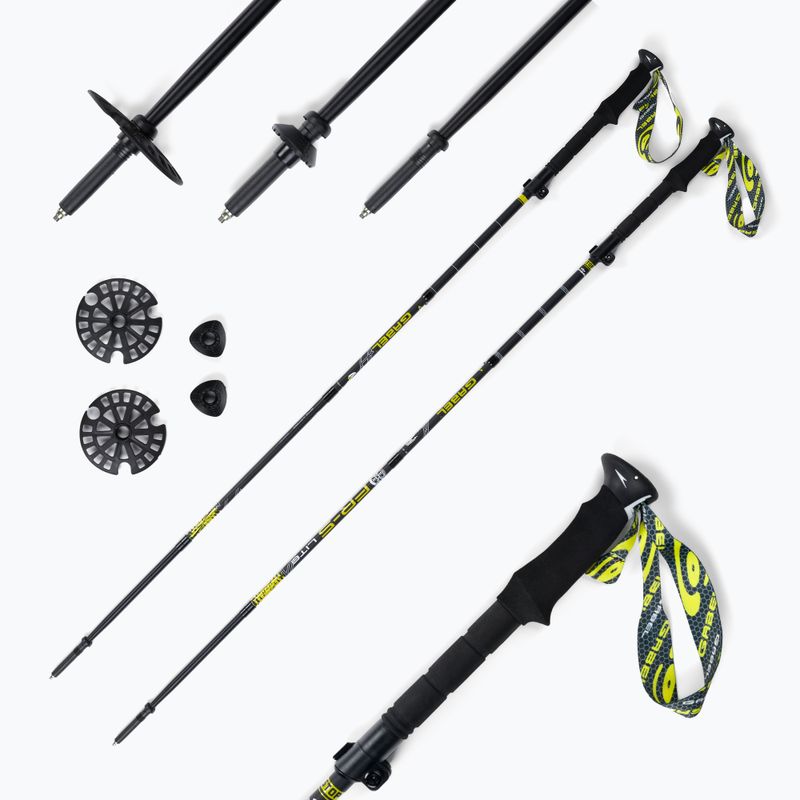 Nordic Walking botok GABEL FR-5 FL LITE XTL fekete 7008391800000 7