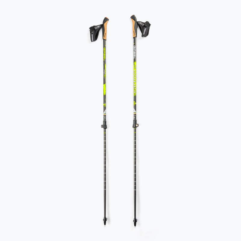 Nordic walking botok GABEL Carbon XT 2S F.L fekete 7008351490000