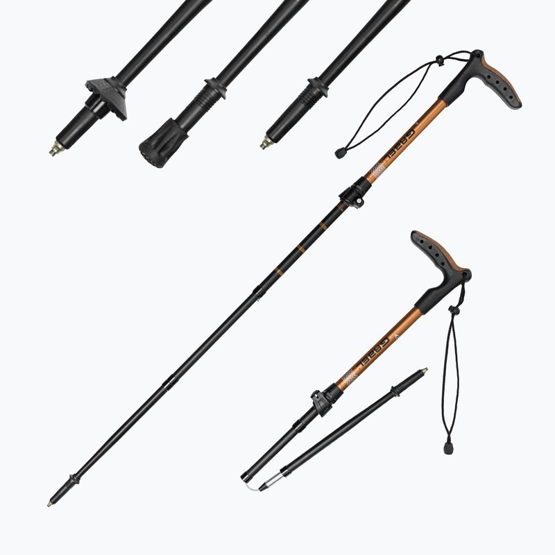 GABEL Wired FL XTS trekking botok fekete 7008480400000 4