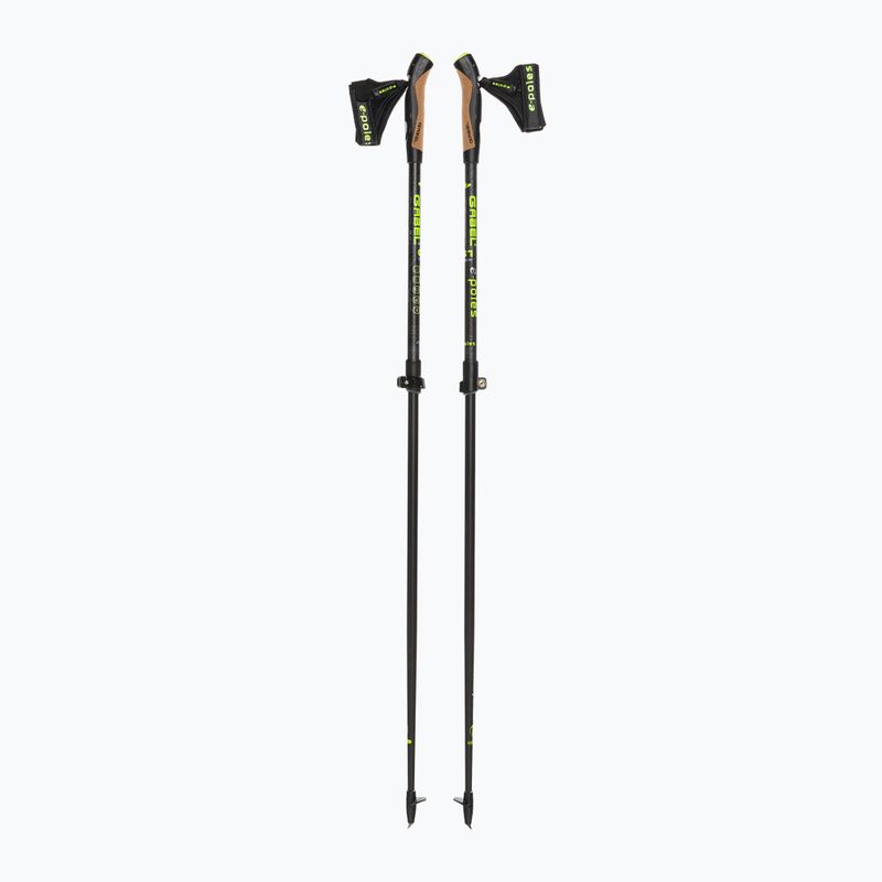 Nordic walking botok GABEL G-1A XTL E-Poles-S.Carbon fekete 7008370210000