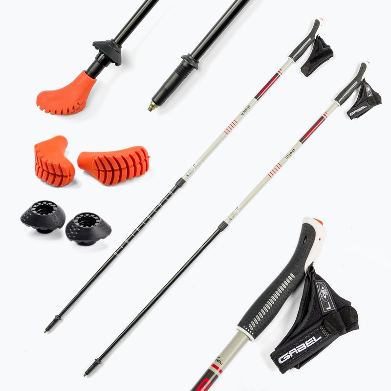 Nordic Walking botok GABEL Strech ICE szürke 7008352630000 6