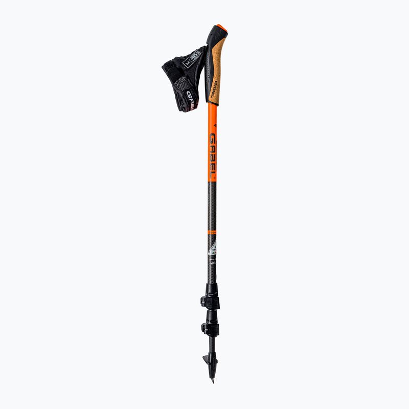 Nordic walking botok GABEL Carbon XT 3S 100 F.L. fekete-narancs 7009351420000 2