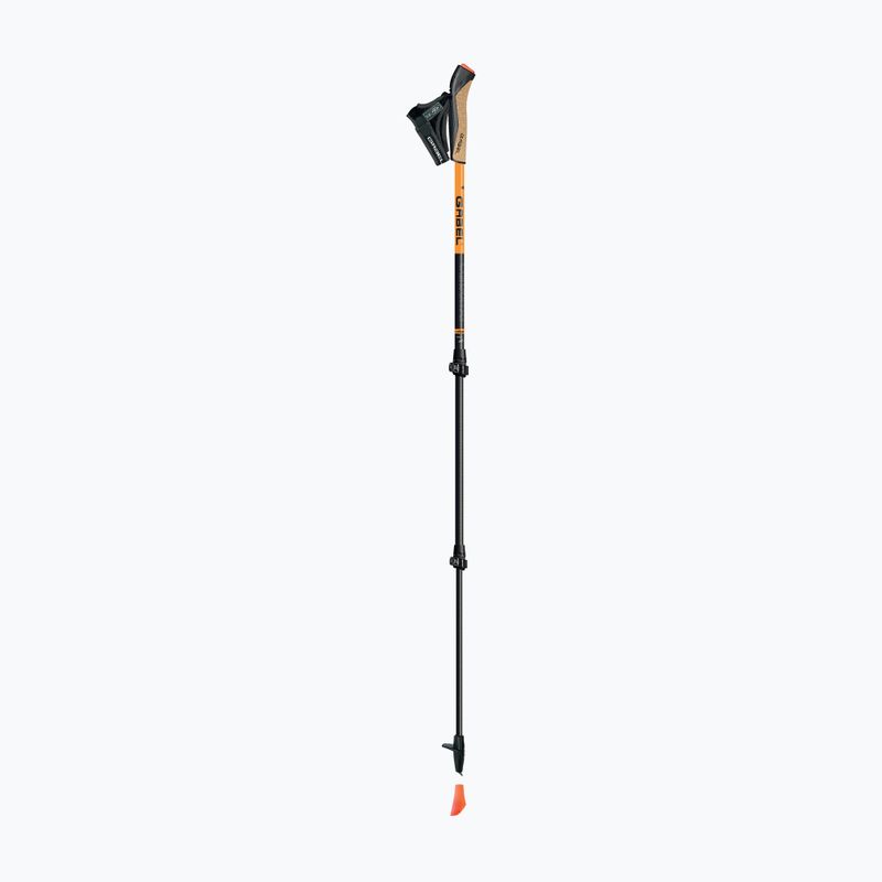 Nordic walking botok GABEL Carbon XT 3S 100 F.L. fekete-narancs 7009351420000 5