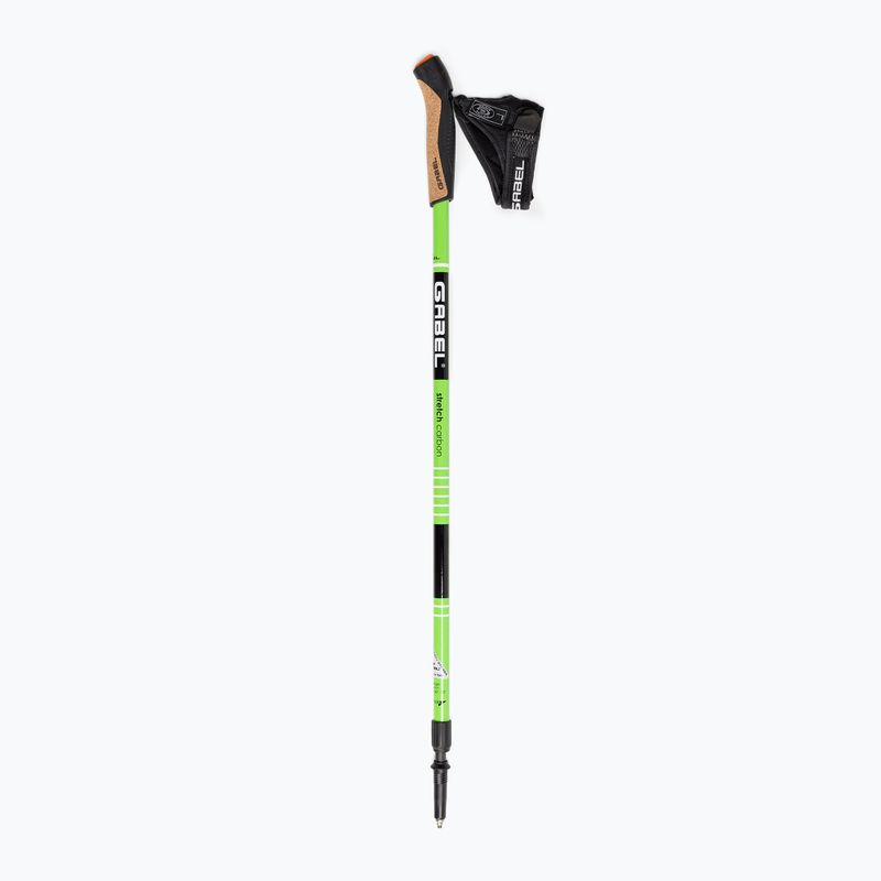Nordic walking botok GABEL Strech Carbon zöld 2