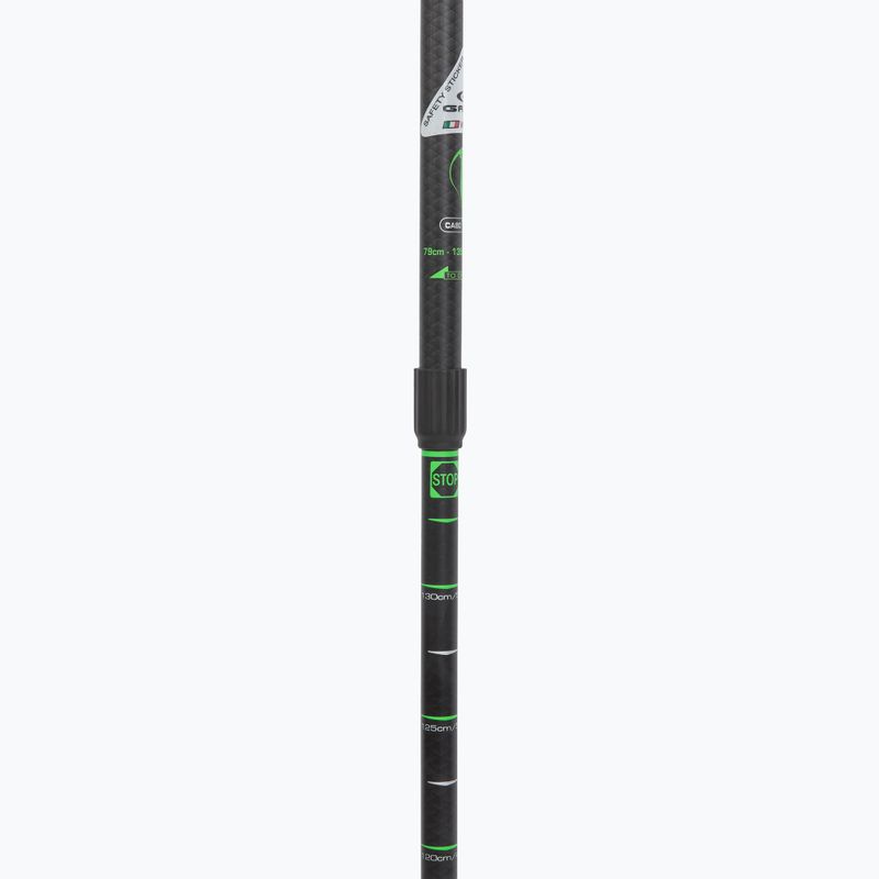 Nordic walking botok GABEL Carbon XT 2S 80 F.L. black/lime 4