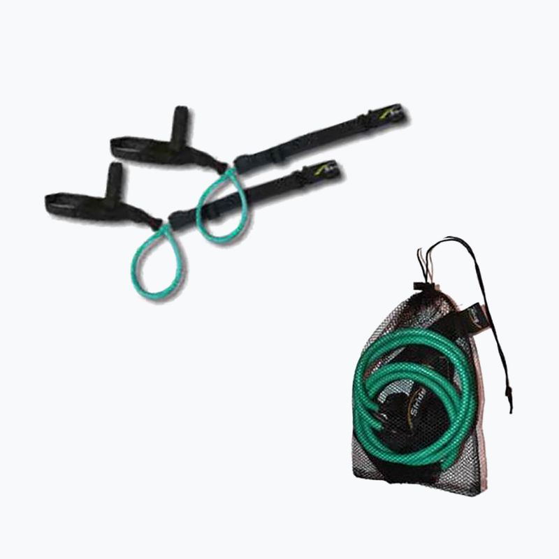 GABEL Stride Power NW gumi 20 lb zöld Nordic walking botokkal való edzéshez