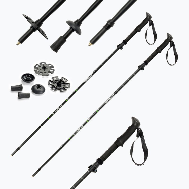 GABEL FR-3 FL Lite XTR túrabotok fekete-szürke 7009391920000 5