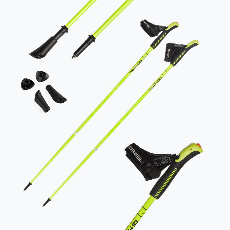 Nordic walking botok GABEL Light NCS zöld 7009341361050 4