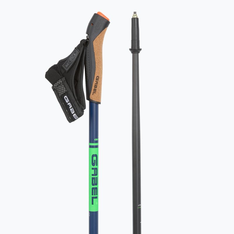 Nordic walking botok GABEL Strech Carbon lime 3