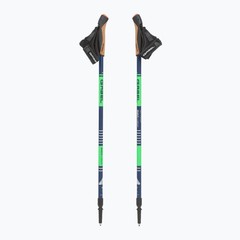 Nordic walking botok GABEL Strech Carbon lime 5