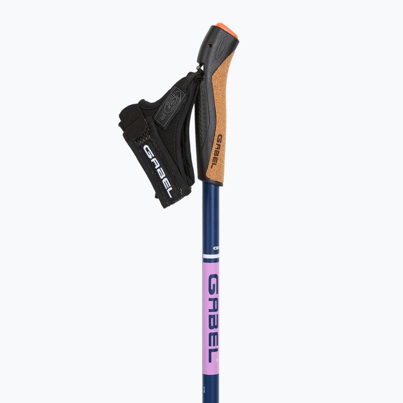 Nordic walking botok GABEL Strech Carbon purple 2