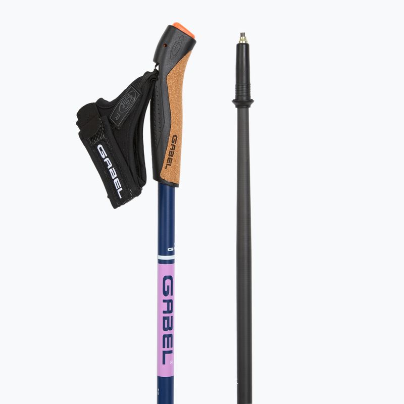 Nordic walking botok GABEL Strech Carbon purple 3