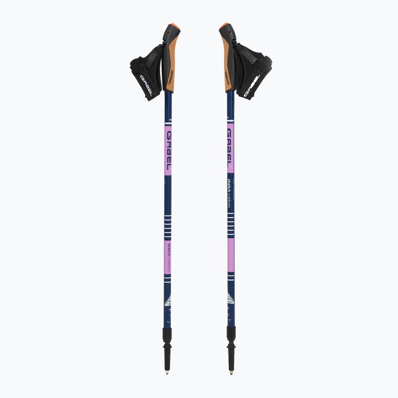Nordic walking botok GABEL Strech Carbon purple 5