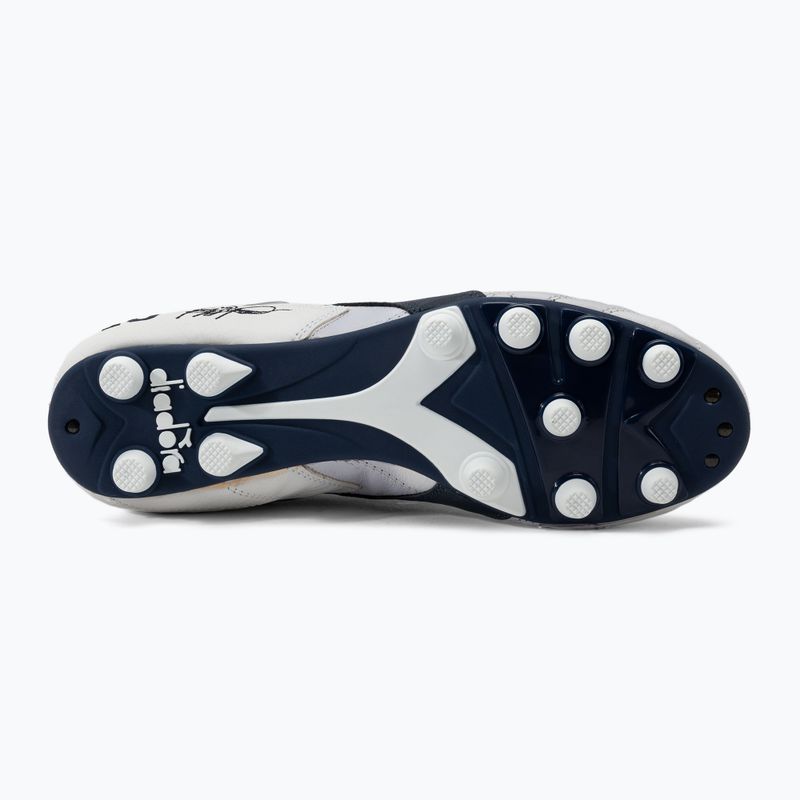 Férfi futballcipő Diadora Match Winner RB Italy OG MDPU fehér és kék DD-101.172359-C1494 4