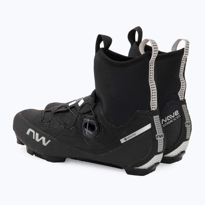 Férfi kerékpáros cipő Northwave Extreme XC GTX fekete 3