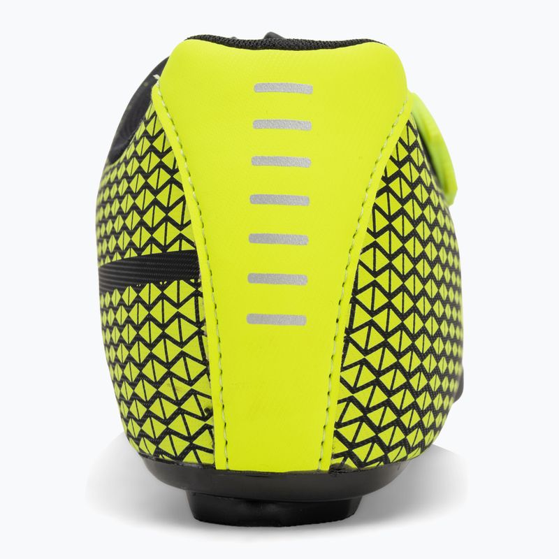 Northwave Core Plus 2 férfi országúti cipő fekete/sárga fluo 6