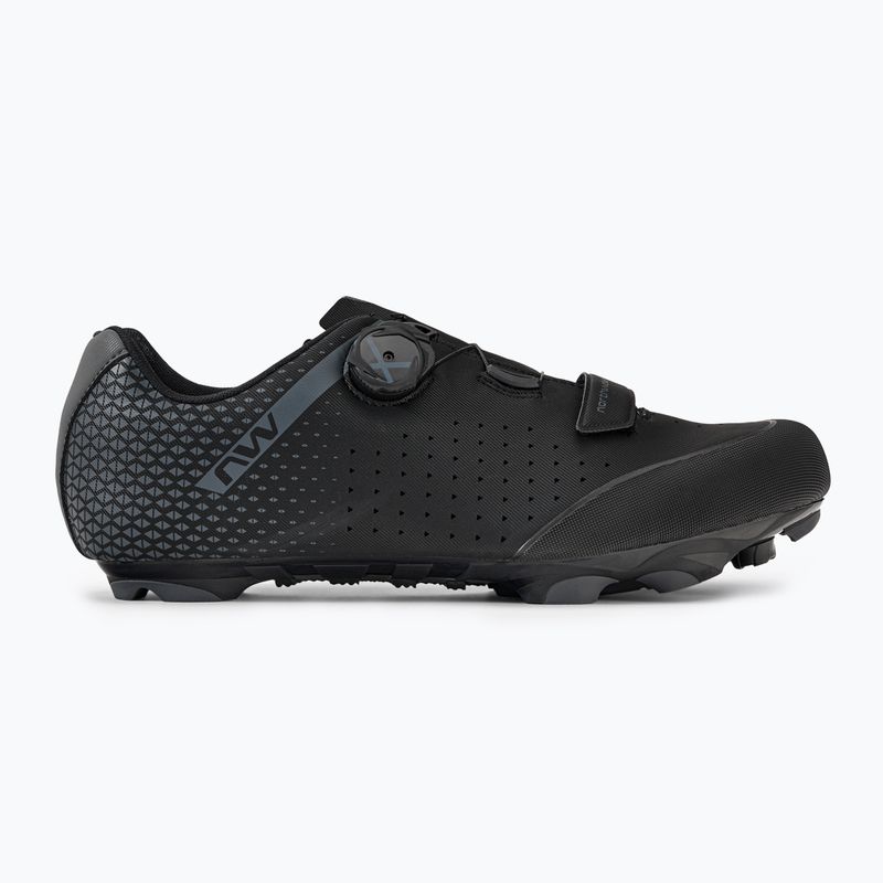 Férfi MTB kerékpáros cipő Northwave Origin Plus 2 fekete/szürke 80212005 2