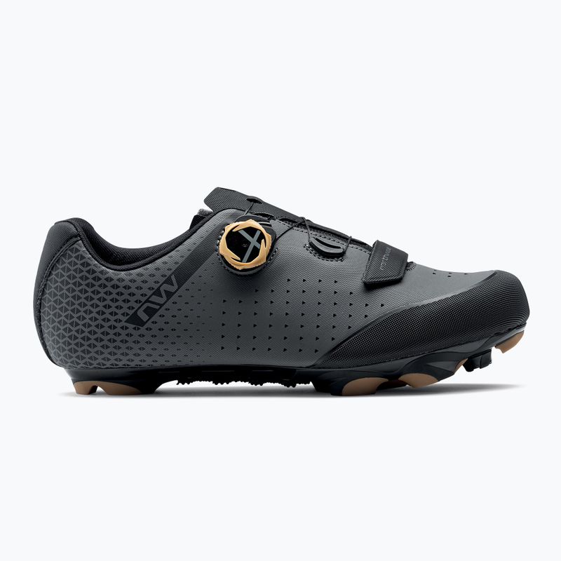 Férfi MTB kerékpáros cipő Northwave Origin Plus 2 szürke 80212005 10