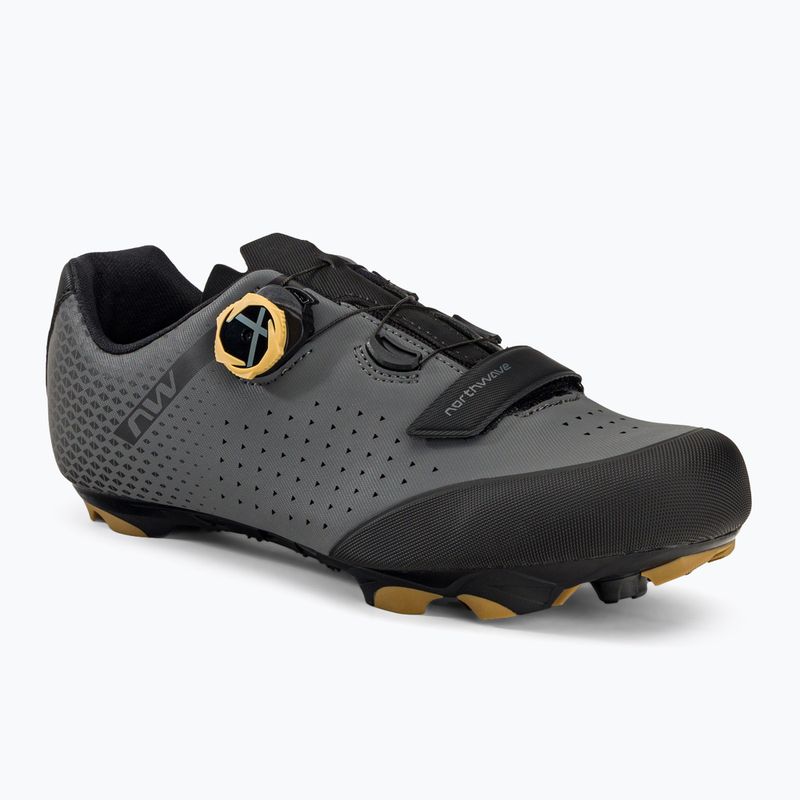 Férfi MTB kerékpáros cipő Northwave Origin Plus 2 szürke 80212005