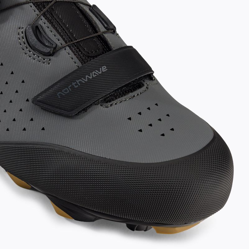 Férfi MTB kerékpáros cipő Northwave Origin Plus 2 szürke 80212005 7
