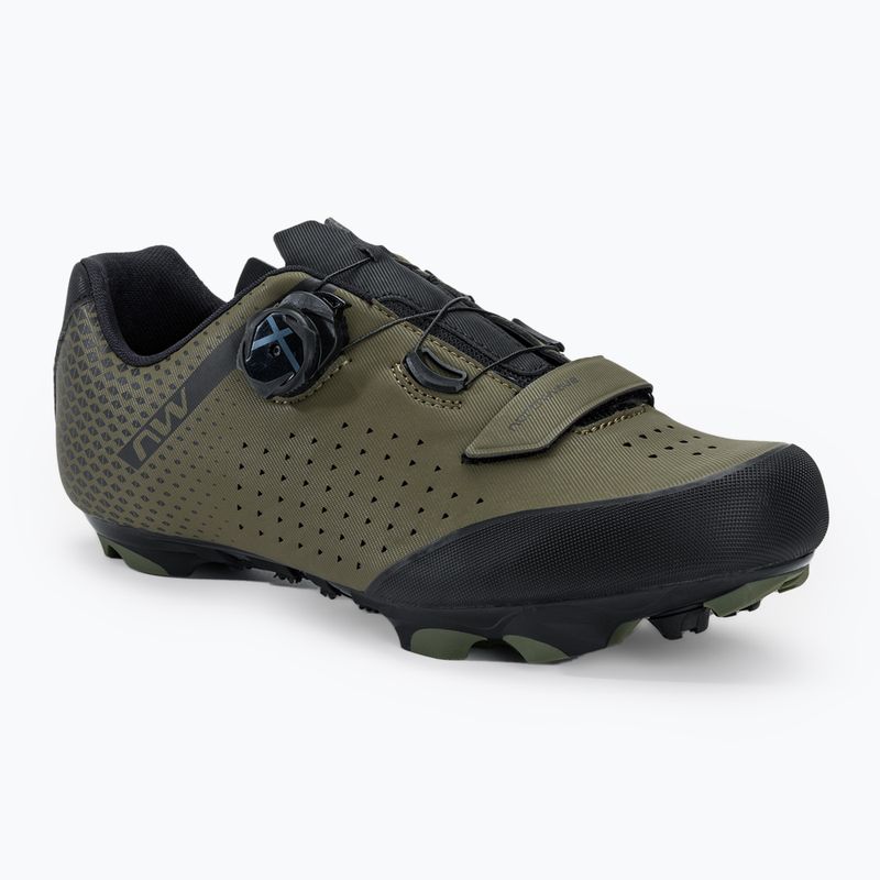 Férfi MTB kerékpáros cipő Northwave Origin Plus 2 forest