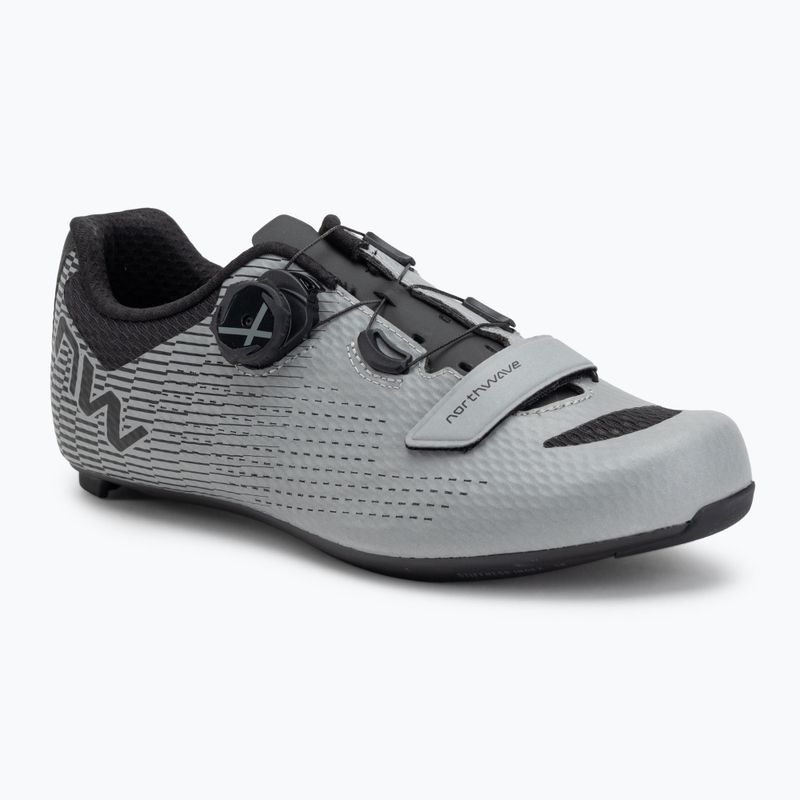 Férfi Northwave Storm Carbon 2 ezüst/fényvisszaverő országúti cipő